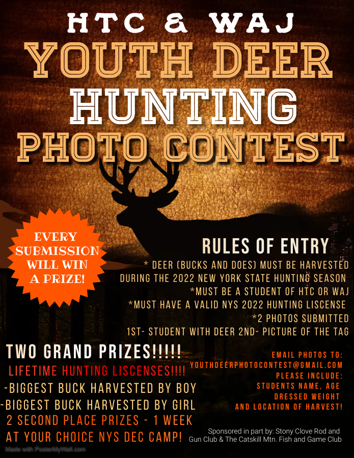 HTC and WAJ Youth Deer Hunting Photo Contest! 