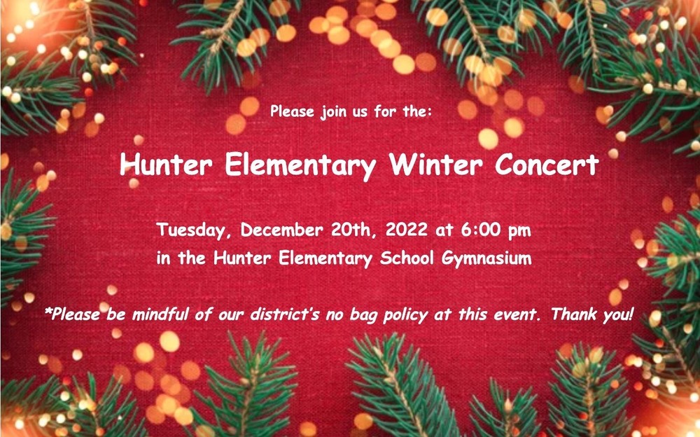 Hunter Elementary Concert 